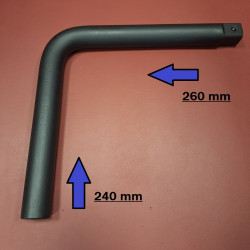 Pokrętło kątowe 1", L-500 -...